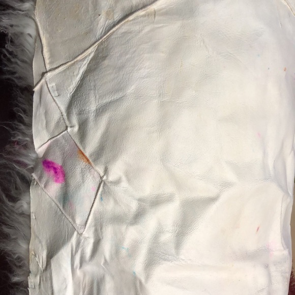 Rainbow Tibetan Lamb Rug - Picture 8 of 8